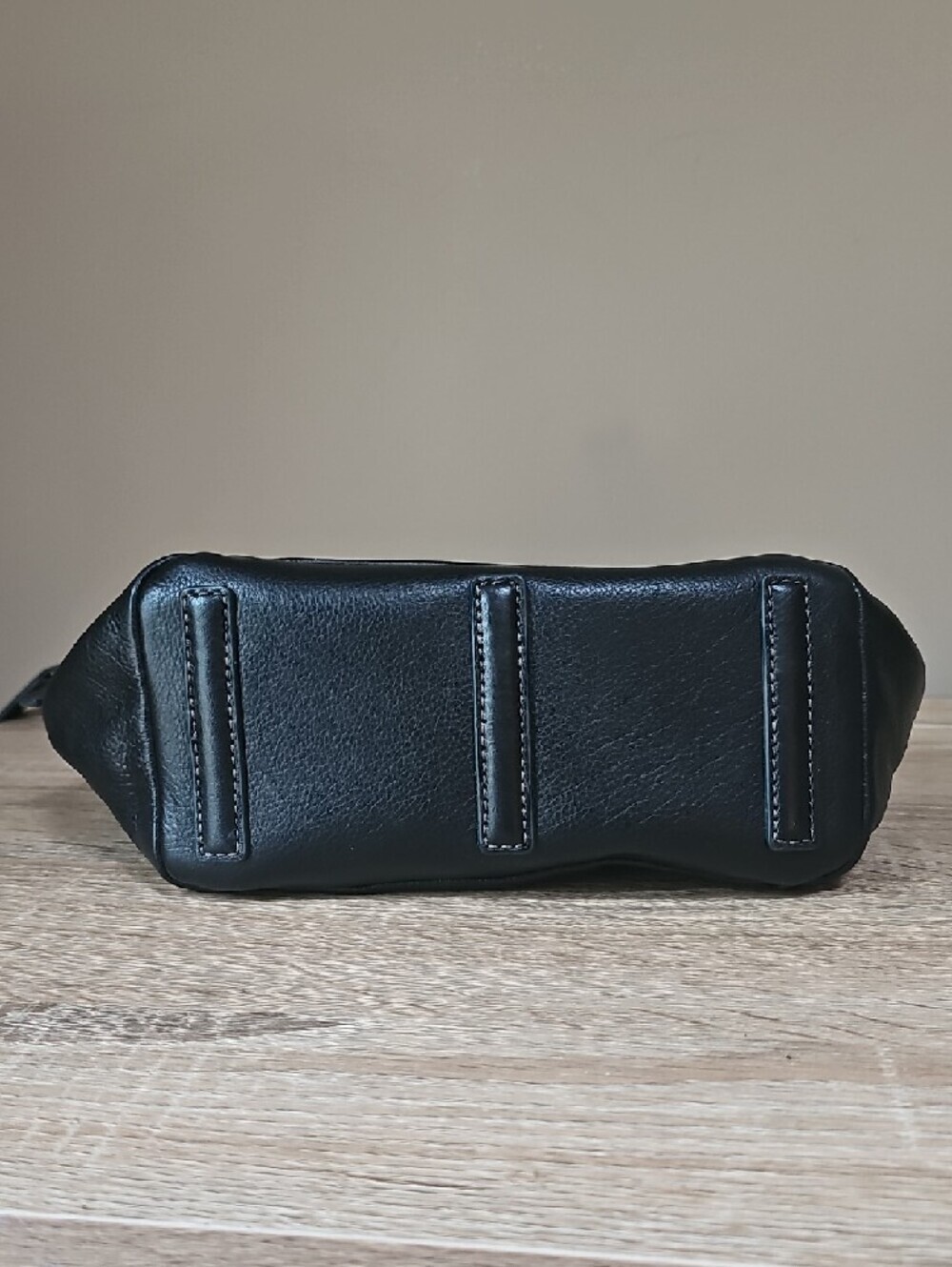 Fossil Emerson Black Leather Satchel with Detachable Strap - Picture 5 of 5